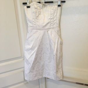 Beautiful white cocktail dress